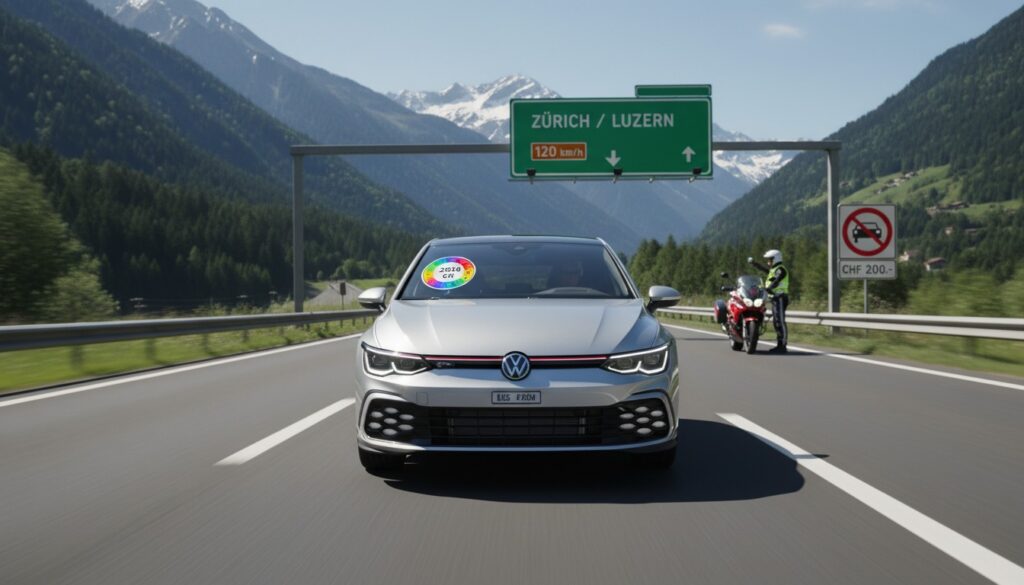Autobahnregeln in der Schweiz 2026: Geschwindigkeit, Vignettenpflicht und Bußgelder